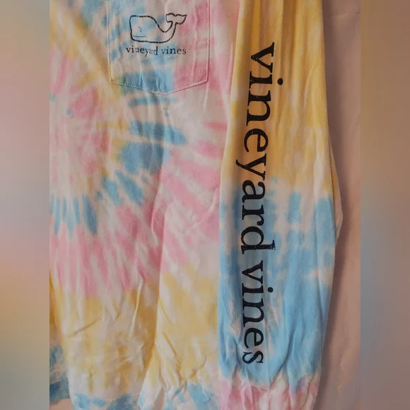 VSCO Malibu Barbie Hippie Soft Girl Retro Vineyard Vines Tie-Dye - Picture 4 of 5